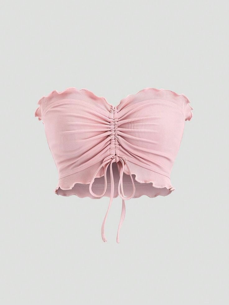 Top court smocké rose chic