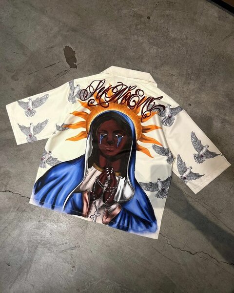 Top crop dress for men