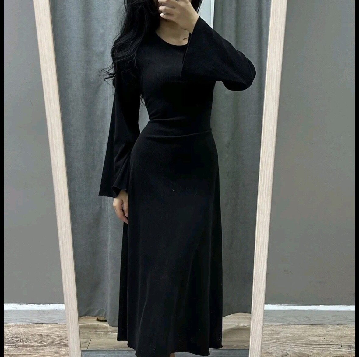 платье на завязках сзади