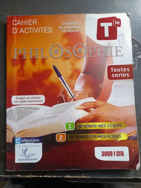 Cahier d'Activités Philosophie