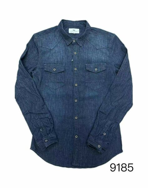 Chemise en jean décontractée