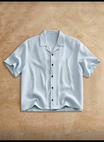 Chemise Homme Casual Bleu