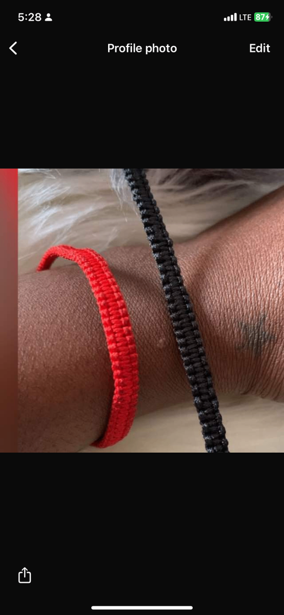 Positive EnergyRed Wrist Band