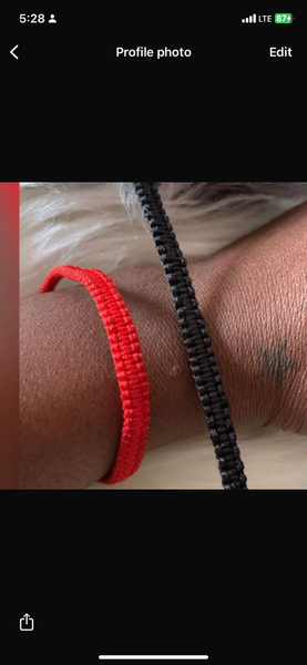 Positive EnergyRed Wrist Band