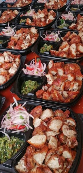 Dindon grillé et braisé