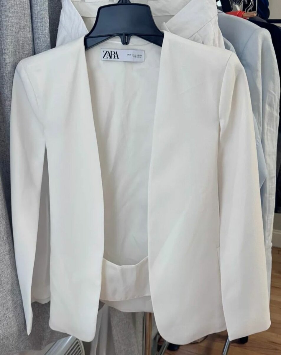 Veste femme stylée blanche