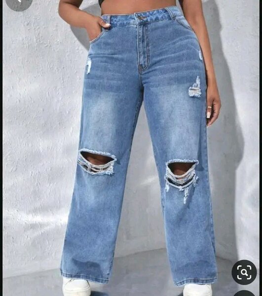Ladies baggy jeans