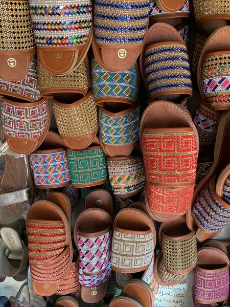 Sandales perlé du Senegal