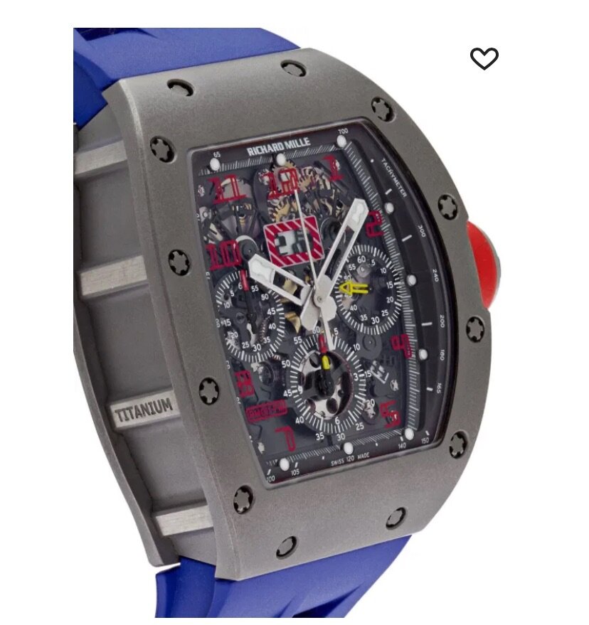 pre-owned RM11 Felipe Massa Sandblast 40mm