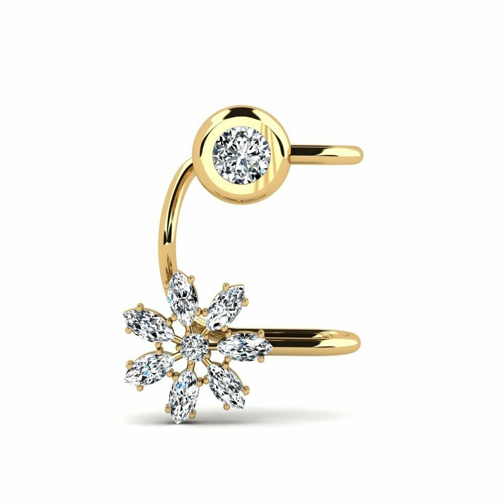 Boucles d'oreilles Fleur Éclatante