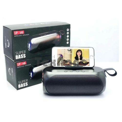 Enceinte Bluetooth Portable LP V6 / Haute Basse Qualité Sono