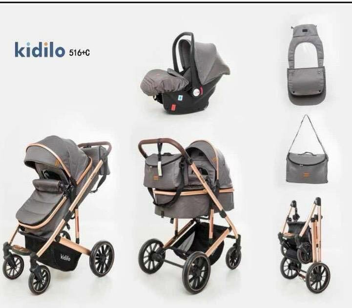 Poussette 3-en-1 Kidilo