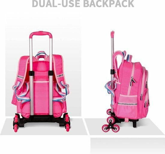 Sac à dos trolley enfant 2-en-1