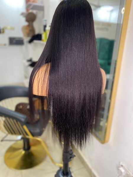 Silky straight