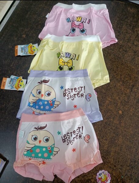 Kids boxer pants girls (6pcs) half a dozen