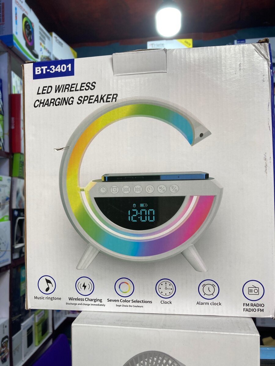 Rechargeable Wireless Charging Bluetooth Speaker