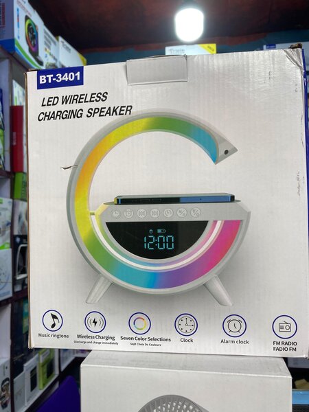 Rechargeable Wireless Charging Bluetooth Speaker