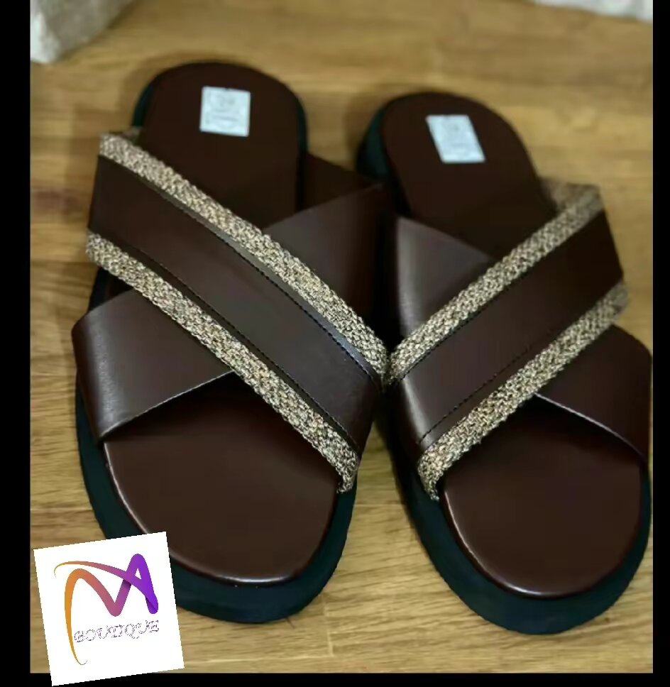 Sandales en cuir élégantes