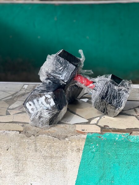 Haltères hexagonales 8kg