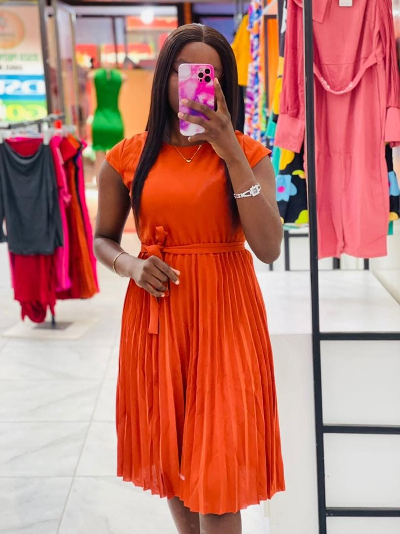 Robe orange