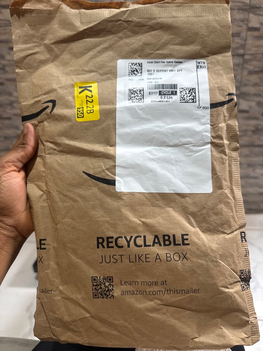 Enveloppe Recyclable Amazon