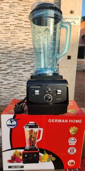 German Home Commercial Blender 5L Capacity
