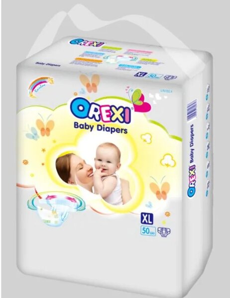 Orexi diaper small, medium, large and xtra large sizes