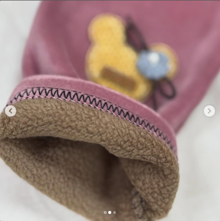 Велюровые лосины с начесом