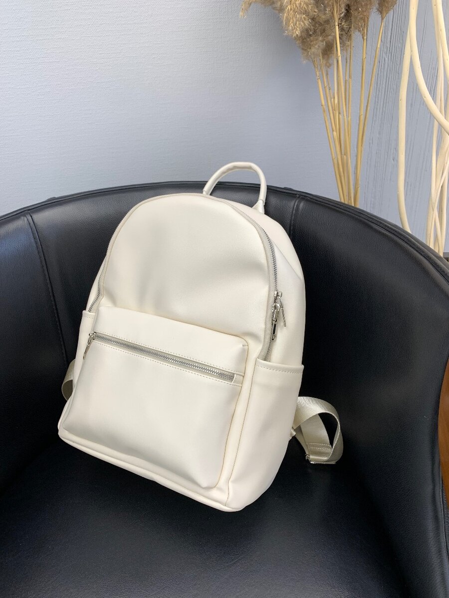 Рюкзак базовый черный, белый