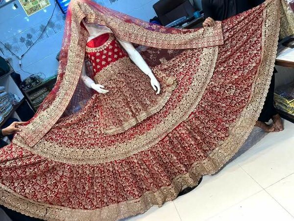 Beautiful bridal dress