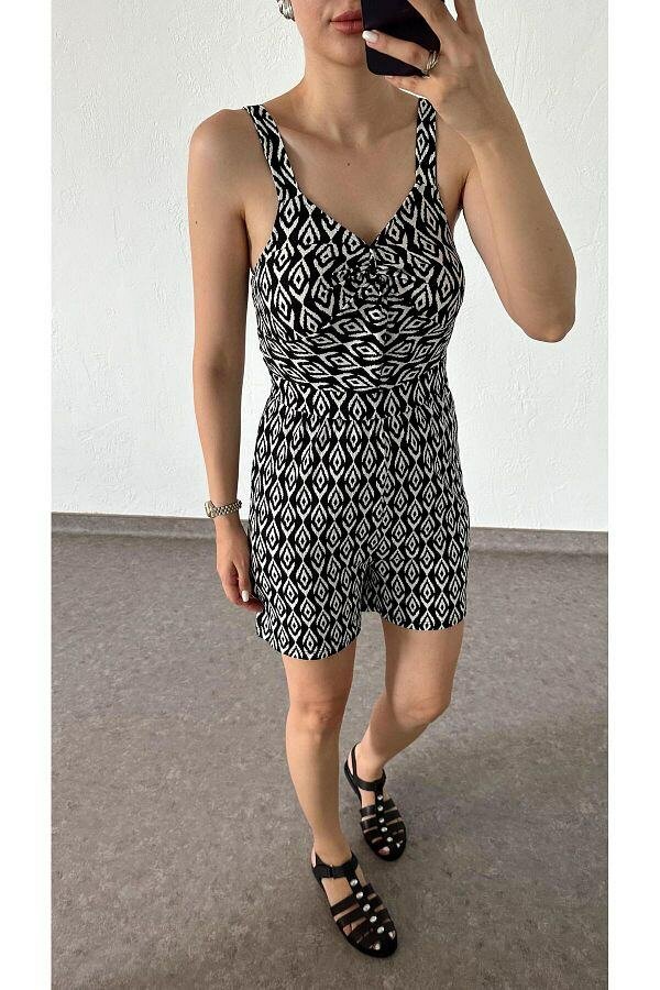 Combinaison chic imprimée été