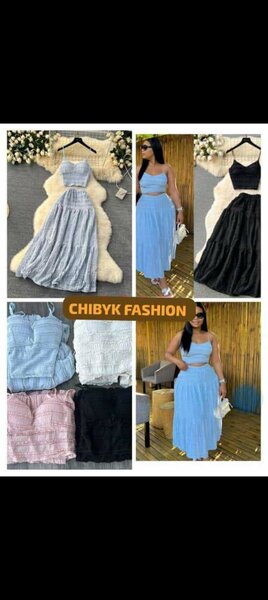 Robe d'été longue élégante