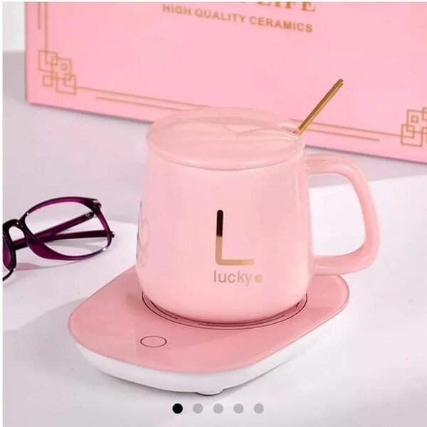 Tasse à café chauffante