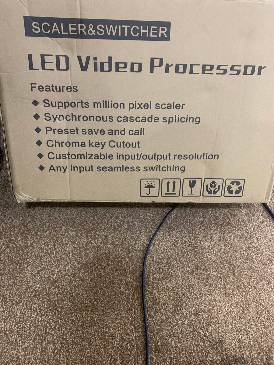 Led video processor