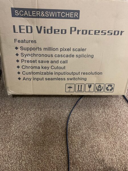 Led video processor