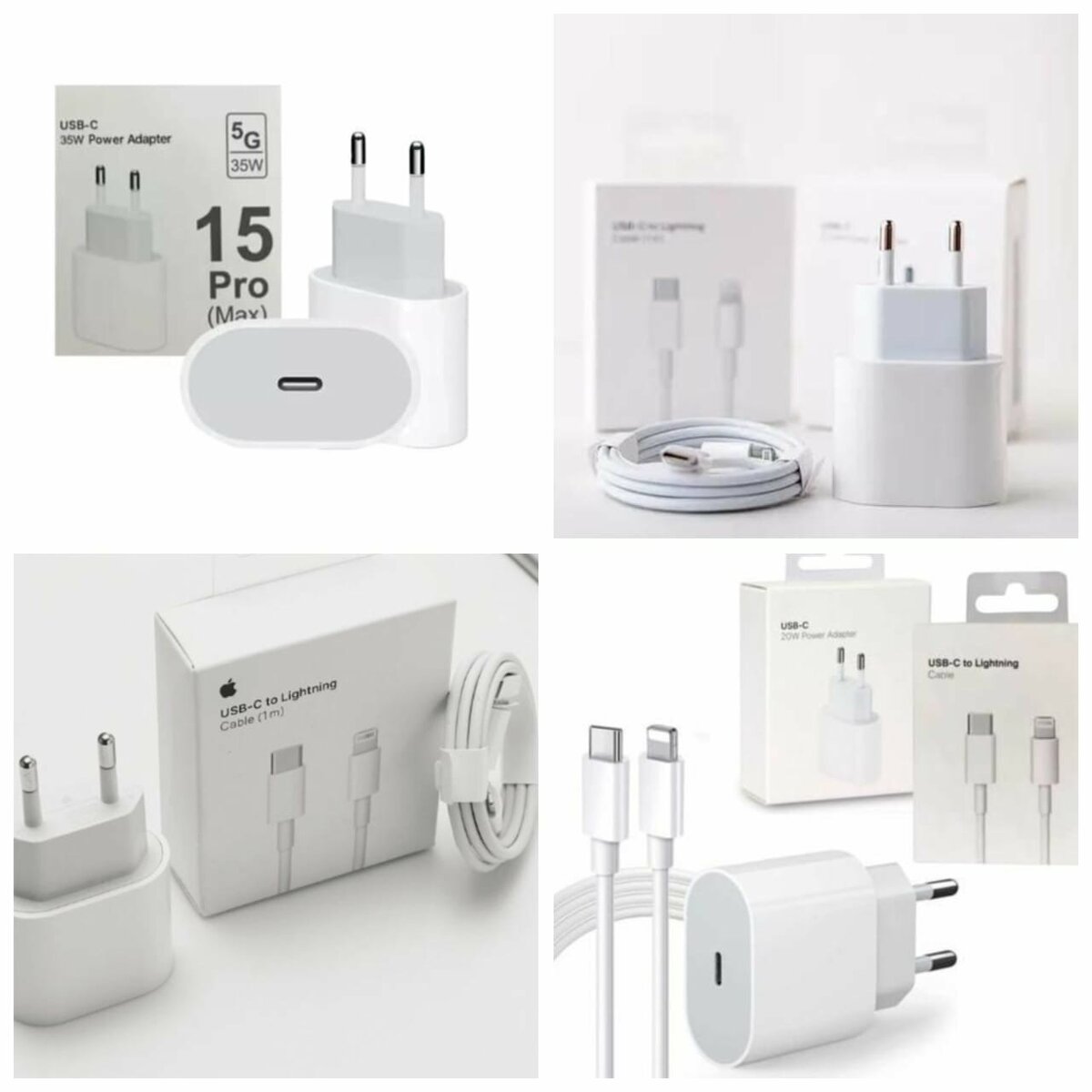 Chargeur iPhone rapide 35W