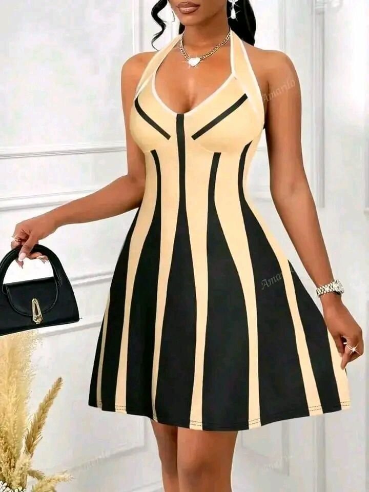 Robe d'été évasée femme