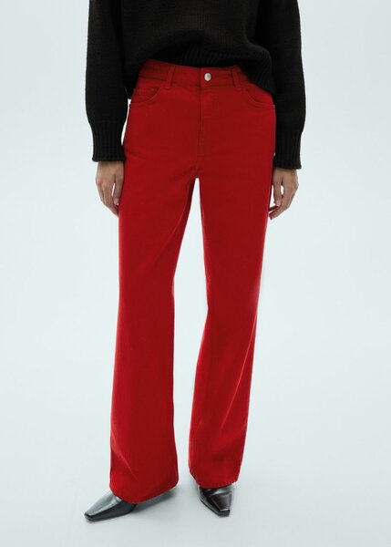 Red jeans