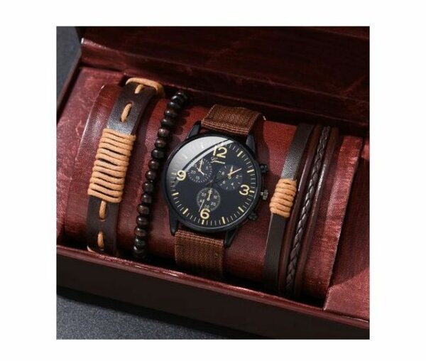 Montre élégante avec bracelets