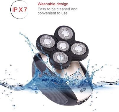 rasoirs électriques rechargeables pour cheveux et barbe