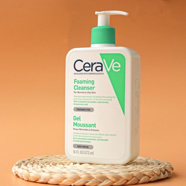 CeraVe Nettoyant Moussant Visage