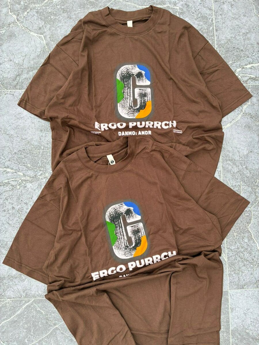 T-shirts en coton imprimés