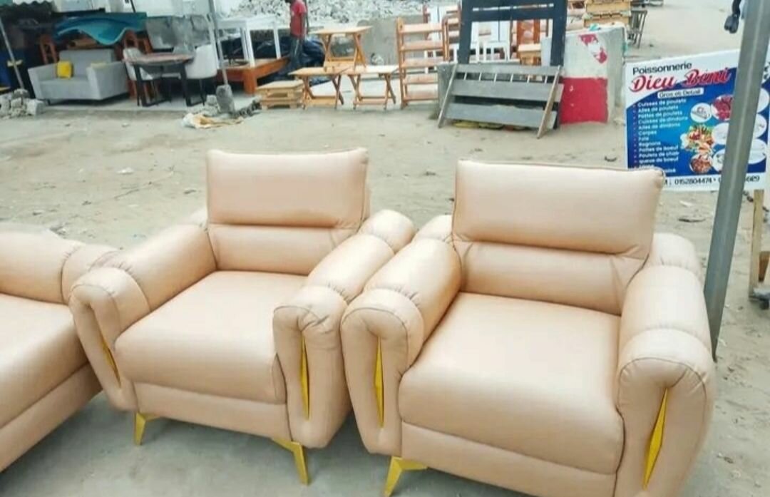 Ensemble de Canapés et Fauteuils Confortables