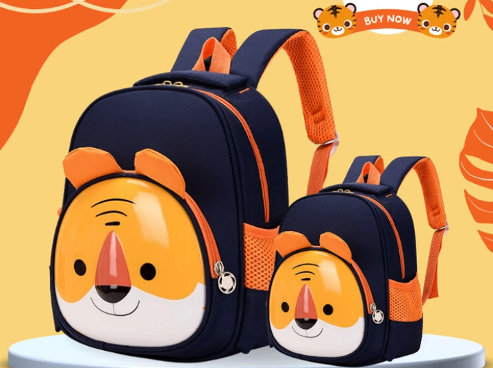 3D Tiger Backpack for Kids