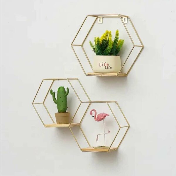 selves for decor and flowers