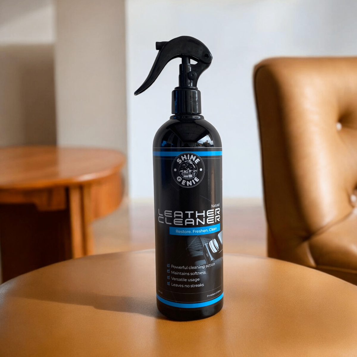 ShineGenie leather cleaner