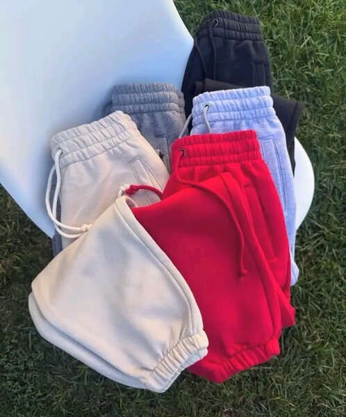 Jogging en coton coloré