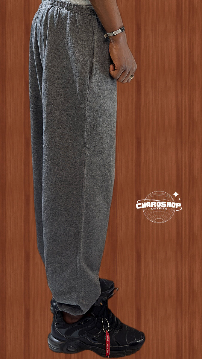 Pantalon de jogging gris homme