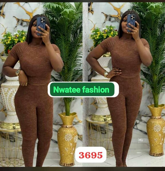 Combinaison Femme Marron Élégante