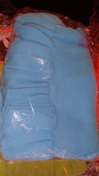 Ladies classy dress sea blue